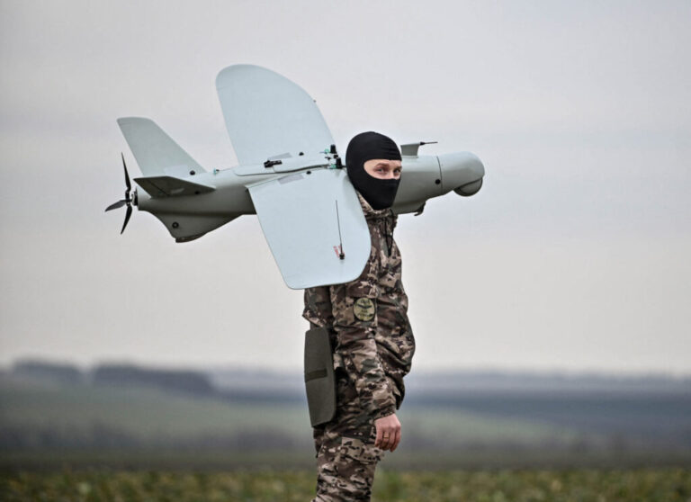 Drone da Ucrânia usa IA